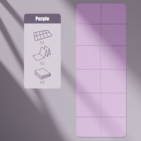 Foldable TPE Yoga Mat